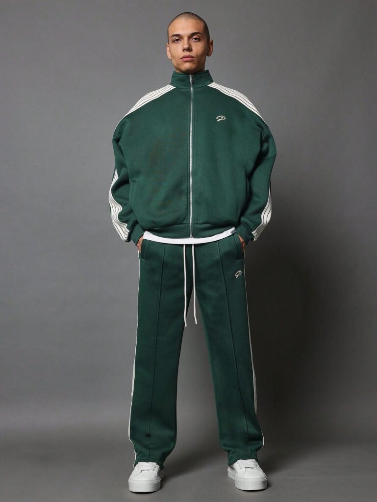 Fleece-Lined Track Suit
