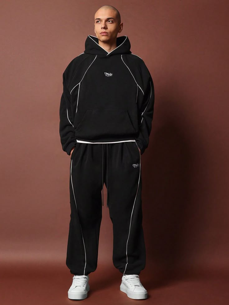 Heavy-Duty Hoodie with Joggers